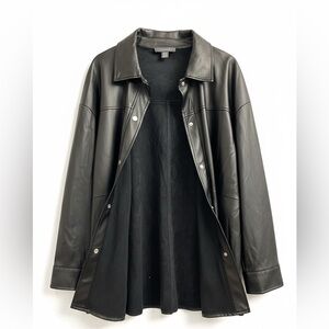 Primark Classic Black Leather Jacket